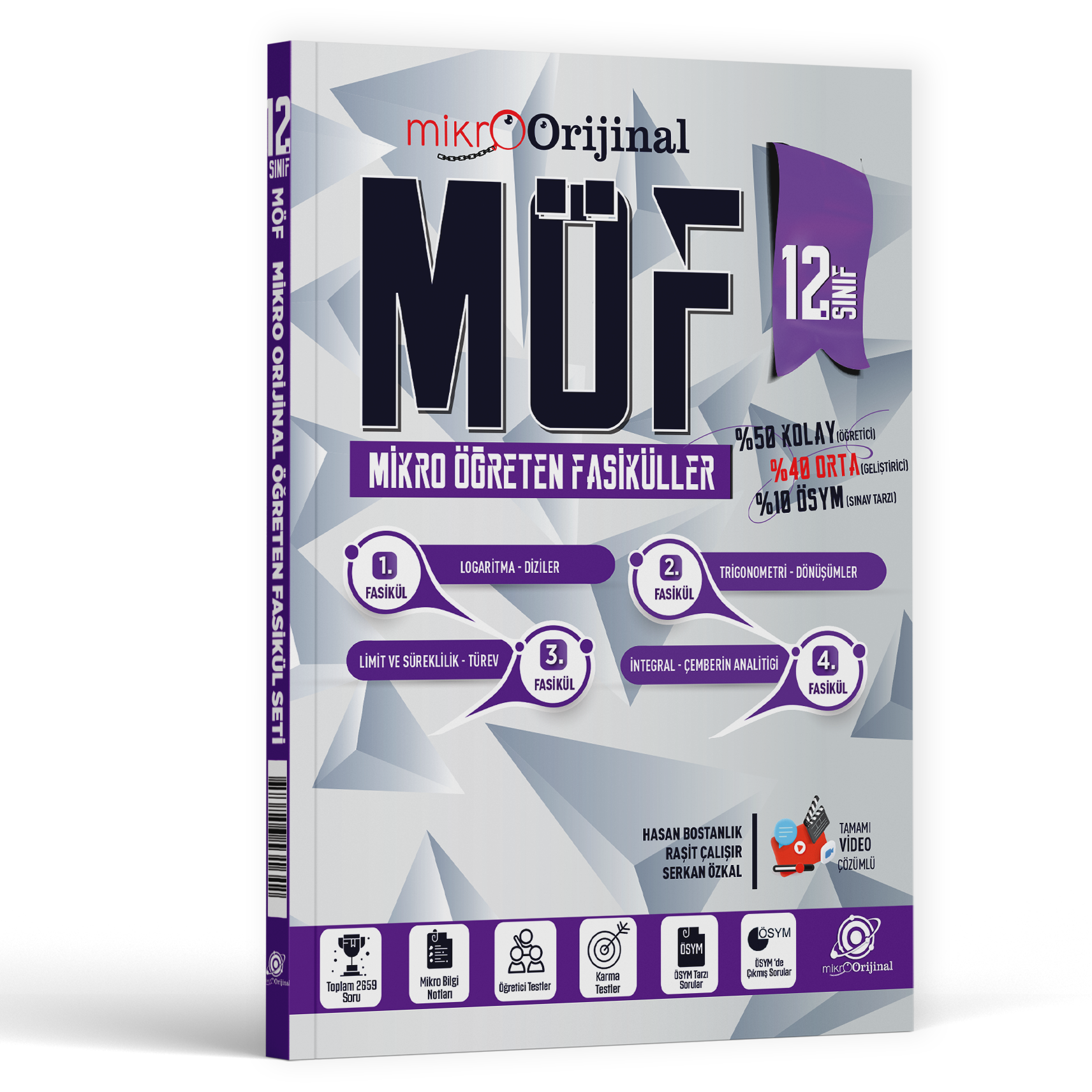 *MİKRO ORİJİNAL 12.SINIF MÖF SET MATEMATİK - 24-25